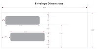 Double Window Self-Sealing Envelopes | ENV-01