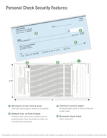 Pink Safety Side Tear Checks | STVAL-026