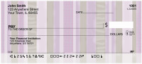 Modern Stripes Personal Checks | GEO-13