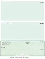 Green Safety High Security Bottom Laser Checks | LBCHS-GS