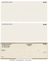 Tan Safety High Security Bottom Laser Checks | LBCHS-OS