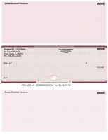 Burgundy Safety High Security Middle Laser Checks | LMCHS-US