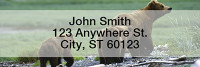 Bears in the Wild Rectangle Address Labels | LRANI-10