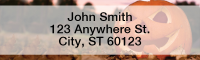 Jack-O-Lanterns Rectangle Address Labels | LRFUN-72