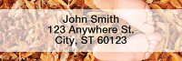 Leaf Pile! Rectangle Address Labels | LRFUN-74