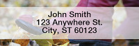 October Fun Rectangle Address Labels | LRFUN-75