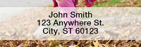 October Fun Rectangle Address Labels | LRFUN-75