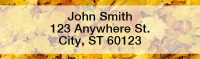 Fall Leaves Rectangle Address Labels | LRFUN-76
