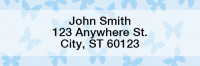 Butterflies Rectangle Address Labels | LRGEO-04