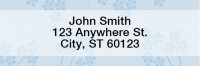 Soft Vines Rectangle Address Labels | LRGEO-12