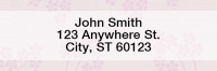 Soft Vines Rectangle Address Labels | LRGEO-12