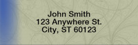 Chiseled Stone Rectangle Address Labels | LRGEO-15