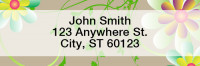 Garden Fresh Rectangle Address Labels | LRGEO-20