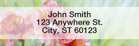 Poppy Oil Painting Rectangle Address Labels | LRNAT-76