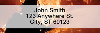 Fire Fighters Rectangle Address Labels | LRPRO-01