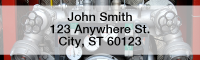 Firefighting Equipment Rectangle Address Labels | LRPRO-51