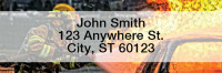 Firefighters in Action Rectangle Address Labels | LRPRO-52