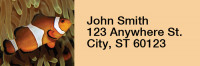 Tropical Fish Rectangle Address Labels | LRRANI-01