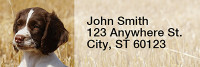 English Spaniels Rectangle Address Labels | LRRDOG-100