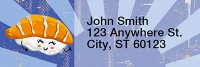 Sushi Time! Address Labels | LRRFOD-69