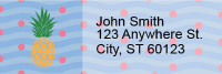 Pineapples Address Labels | LRRFOD-70