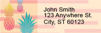 Pineapples Address Labels | LRRFOD-70