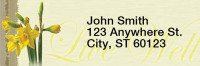 Live, Laugh, Love Rectangle Address Labels | LRRNAT-10