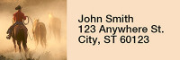 Life of a Cowboy Rectangle Address Labels | LRRPRO-46