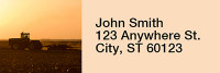 Just a Day at Work Rectangle Address Labels | LRRPRO-48