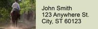 Just a Day at Work Rectangle Address Labels | LRRPRO-48