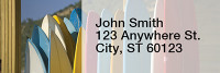 Surfs Up Rectangle Address Labels | LRRSPO-88
