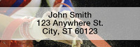 Gymnastic Rectangle Address Labels | LRSPO-09