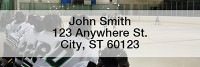 Hockey Rectangle Address Labels | LRSPO-10