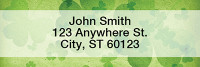 Irish Grunge Rectangle Address Labels | LRTVL-15