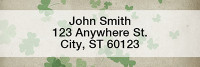 Irish Grunge Rectangle Address Labels | LRTVL-15