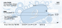 Stylish Monogram 'Q' Personal Checks | MONO-03Q