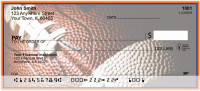 Blue & Orange Football Team Personal Checks | SPT-01