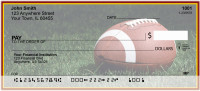 Burgundy & Gold Football Team Personal Checks | SPT-05