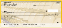 Black & Gold Football Team Personal Checks | SPT-06