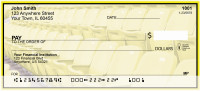 Yellow & Black Football Team Personal Checks | SPT-09