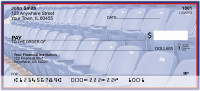 Blue & Red Football Team Personal Checks | SPT-11