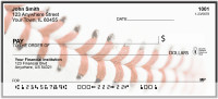 Black & White Baseball Team Personal Checks | SPT-14
