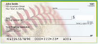 Green & Yellow Baseball Team Personal Checks | SPT-19