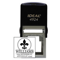 Designer Fluer D'Elise Square Stamp | STA-LAS-DS03