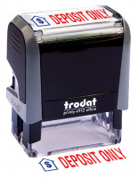 ''Deposit Only'' Message Stamp | STA-TRO-DEP