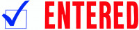 ''Entered'' Message Stamp | STA-TRO-ENT