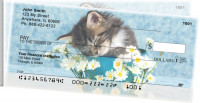 Cute Kittens Side Tear Personal Checks | STANI-06