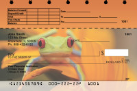 Frogs Top Stub Personal Checks | TSANI-09