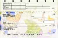 Spring Time Butterflies Top Stub Checks | TSNAT-80