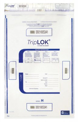 Deposit Bag 20'' X 28'' TripLok, clear | BAG-22